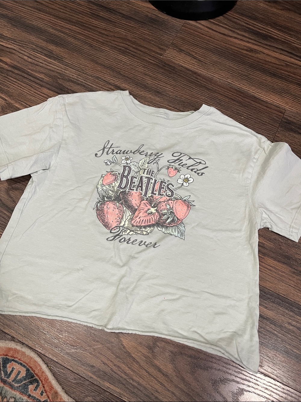 The Beatles crop top